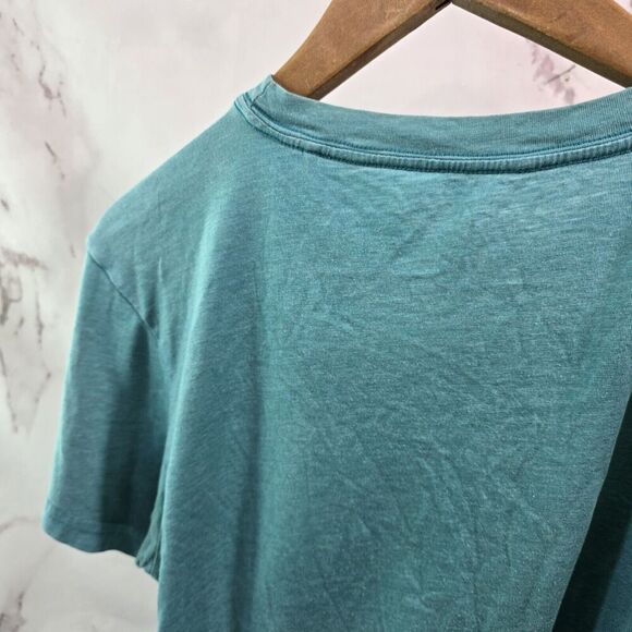 Prana T Shirt Mens Small Short Sleeve Pocket Organic Cotton Pocket Crew - Picture 5 of 11